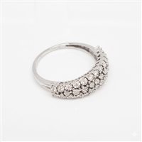 Anello Breda Gioielli Donna in Oro bianco Diamante 0.190 Ct FROF3737-NG - FROF3737-NG